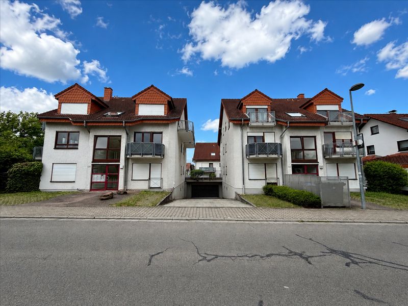 Helle 1-Zimmerwohnung in zentraler Verkehrslage von Nußloch...